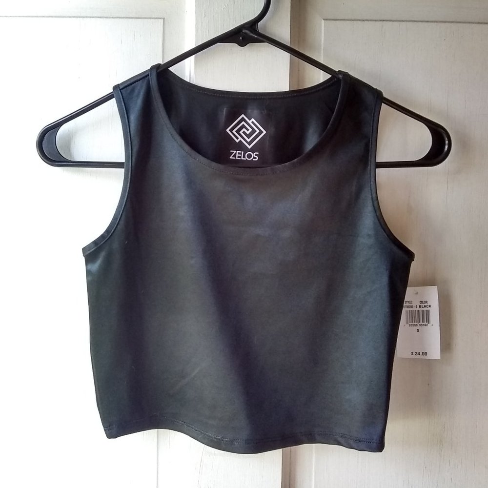 Badass Black Crop Top